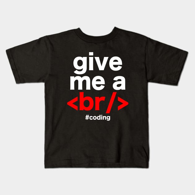 Programmer coding joke Kids T-Shirt by savariya